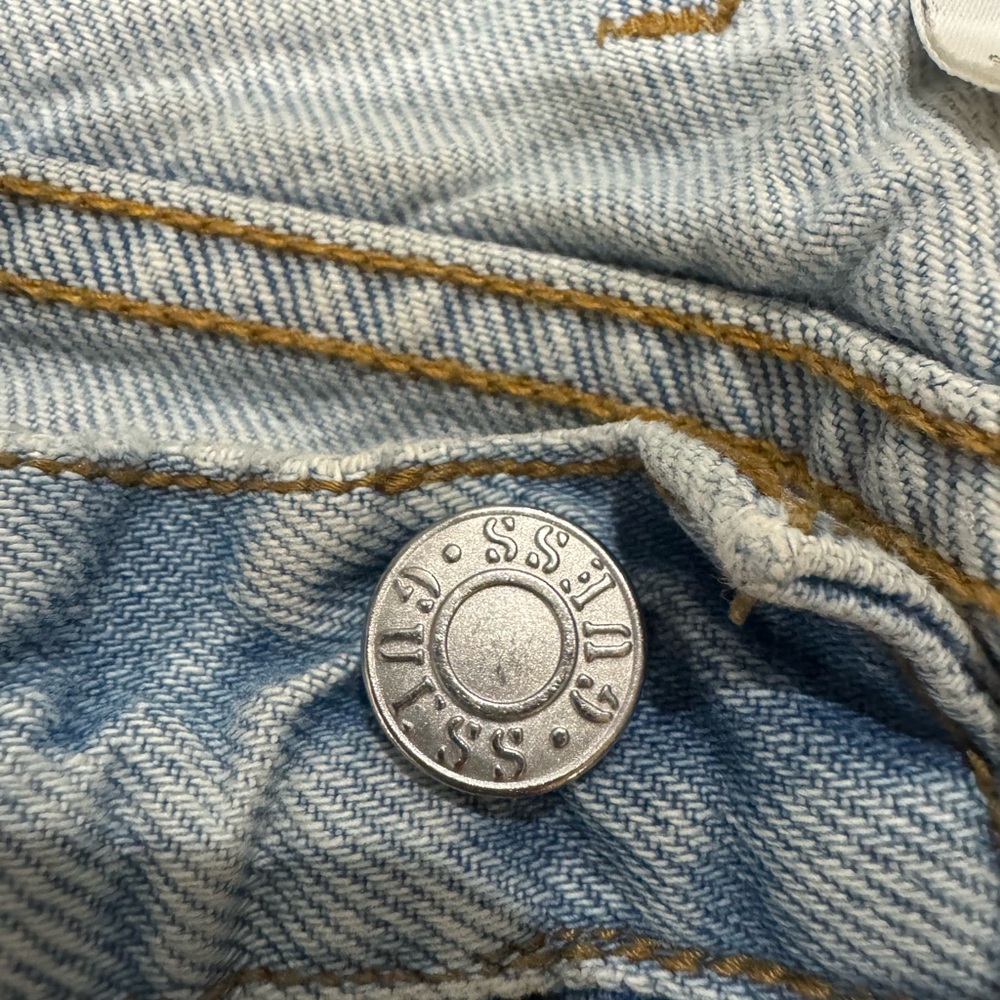 Vintage Guess Light Blue Straight Leg Women's Jeans #A1103 - Picture 5 of 5